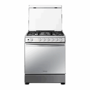 Estufa 30” y 5.2cuft. color acero